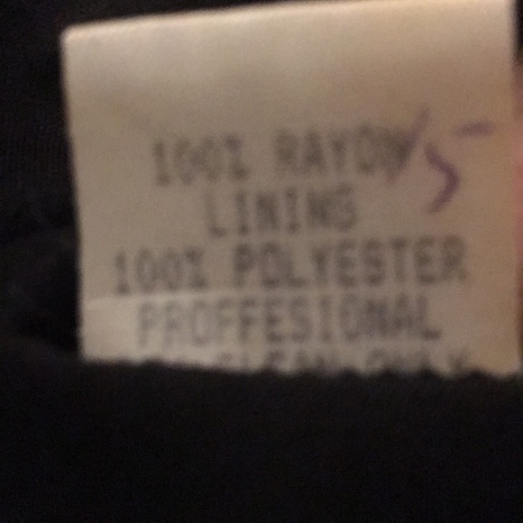 Rex Lester elegant low back black gown - Picture 6 of 6